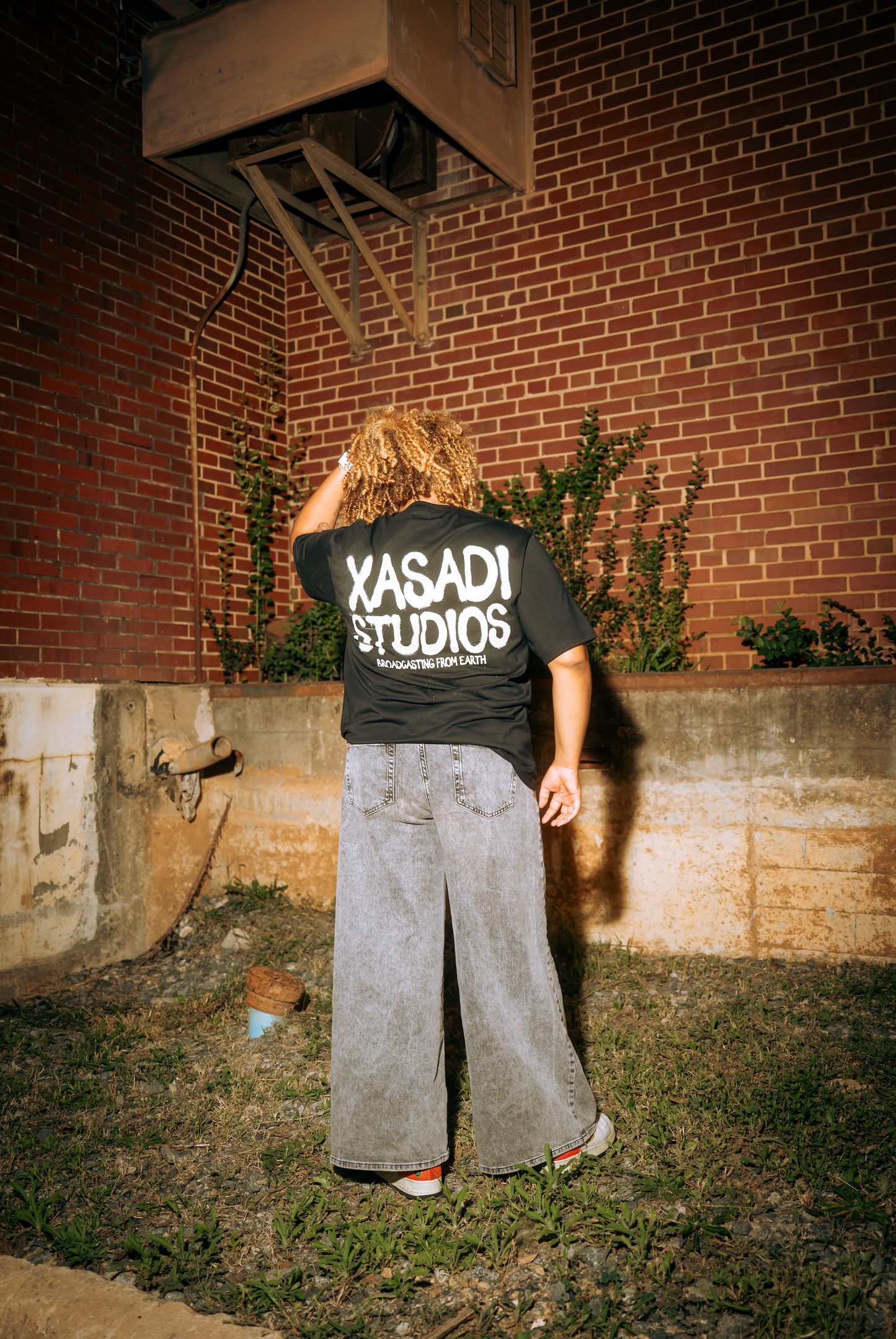 Night Signal - Black Tee